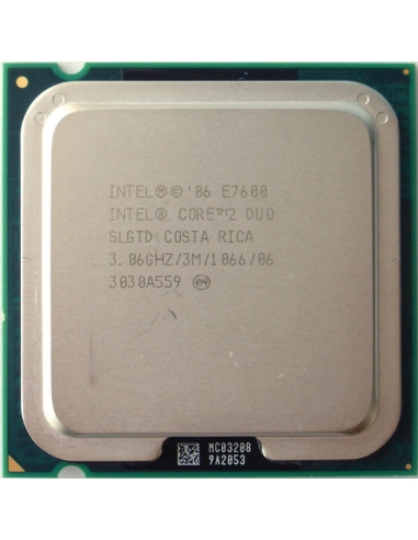 CPU E7600 Core 2 Duo - 3.06Ghz