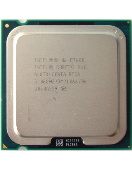 CPU E7600 Core 2 Duo - 3.06Ghz