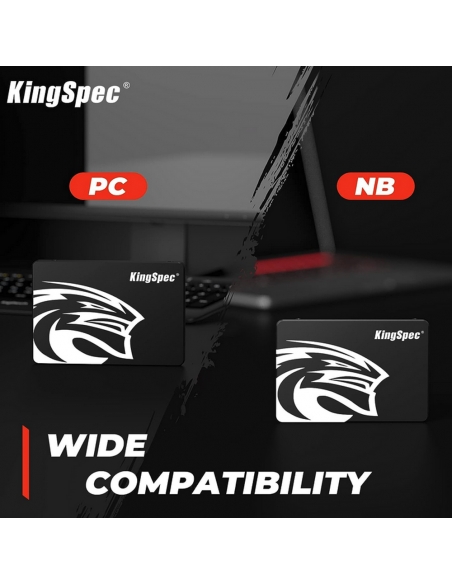 SSD Sata 2,5" 1To KingSpec P3-1TB - 2