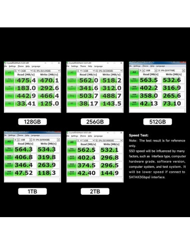 SSD MSATA KingSpec 1To MT-1TB - 2