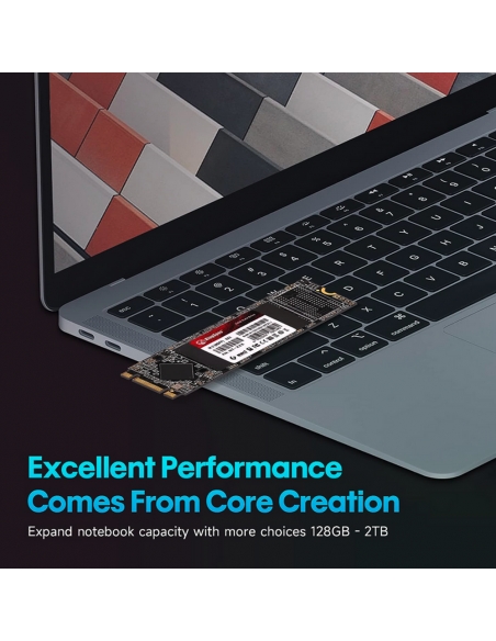 KingSpec 2TB M.2 SATA SSD NT-2TB (NGFF 2280) - 3