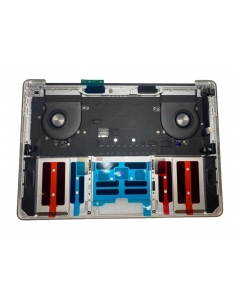 Coperchio superiore con tastiera francese Azerty (Argento) per MacBook Pro 13" Touch Bar (A1989) 2018-2019 2