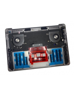 Coperchio superiore con tastiera francese Azerty (Grigio siderale) per MacBook Pro 13" Touch Bar (A1989) 2018-2019 2