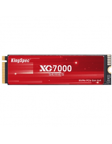 M.2 NVME PCle Gen 4×4, NVMe 1.4 (2280) KingSpec 512Gb XG7000-512 (2280)