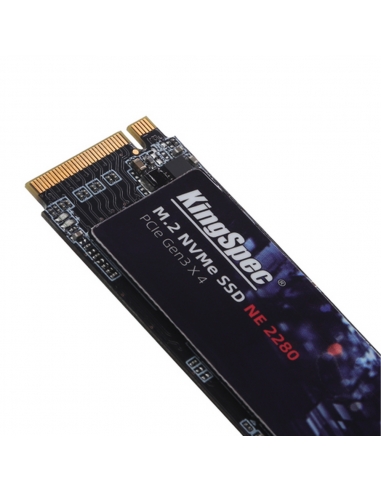 SSD M.2 NVME 2280 PCle Gen 3×4, NVMe 1.3 KingSpec 512Go NE-512GB (2280) - 2