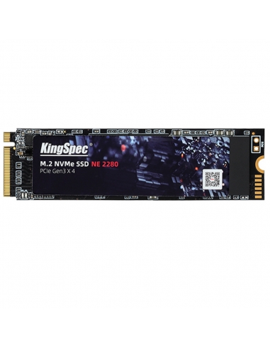 M.2 SSD NVME PCle Gen 3×4, NVMe 1.3 KingSpec 512Gb NE-512GB (2280)