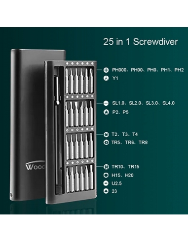 63 in 1 Multifunktionsschraubendreher Set, Magnetische Spitze, Tragbare Werkzeugbox - 5