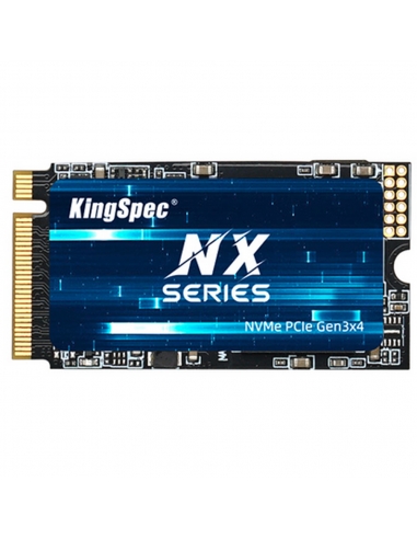 SSD M.2 NVME 2242 PCle Gen 3×4, NVMe 1.3 KingSpec 256Go NXM-256GB (2242)