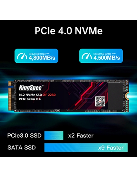 SSD KingSpec XF M.2 NVMe 2280 1 TB – 6
