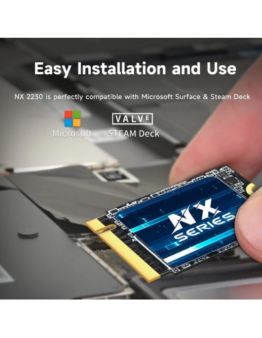 SSD M.2 NVME PCle Gen 3×4, NVMe 1.3 KingSpec 512Go NX-512GB (2230) - 5