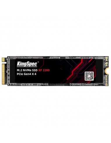 M.2 NVME PCle Gen 4×4, NVMe 1.4 (2280) KingSpec 256Gb XF-256GB (2280)