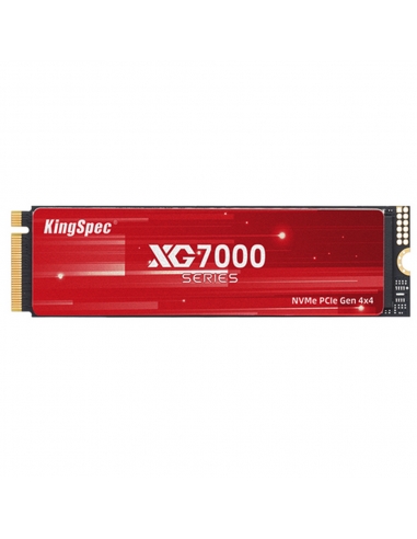 M.2 NVME PCle Gen 4×4, NVMe 1.4 (2280) KingSpec 1Tb XG7000-1TB (2280)