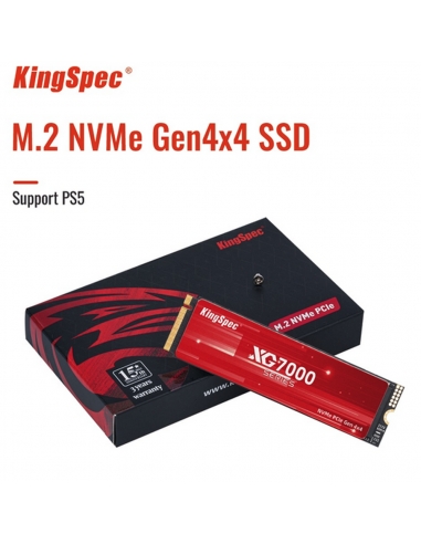 SSD M.2 NVME 2280 PCle Gen 4×4, NVMe 1.4 KingSpec 1Tb XG7000-1TB (2280) - 4