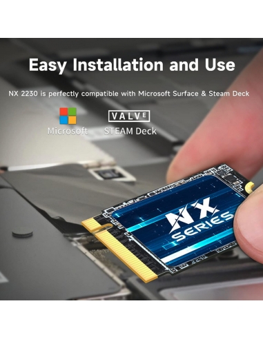 SSD M.2 NVME PCle Gen 3×4, NVMe 1.3 KingSpec 1To NX-1TB (2230) - 3