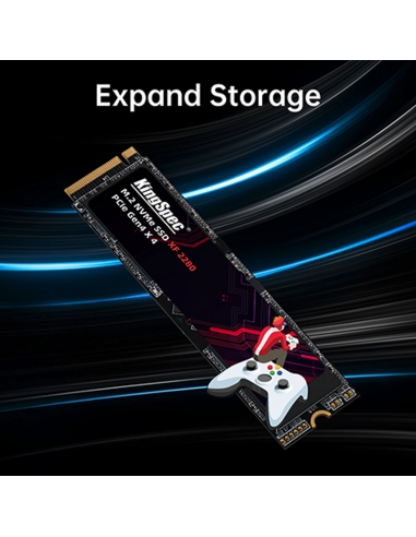 SSD M.2 NVME 2280 PCle Gen 4×4, NVMe 1.4 KingSpec 2To XF-2TB (2280) - 3