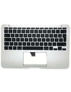 Coque supérieure avec clavier Français Azerty pour MacBook Air 11" (A1465) Mi 2012