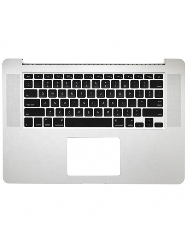 Coque supérieure avec clavier Américain Qwerty (États-Unis) pour MacBook Pro 15" Retina (A1398) Mi 2012 - Début 2013