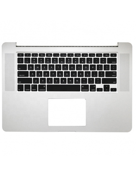 Coque supérieure avec clavier Américain Qwerty (États-Unis) pour MacBook Pro 15" Retina (A1398) Mi 2012 - Début 2013
