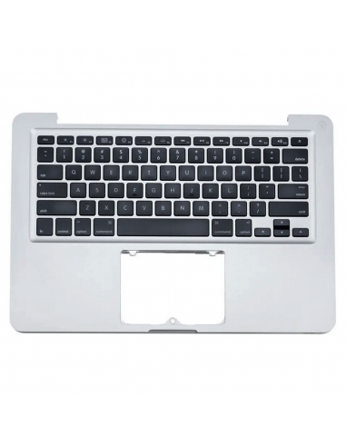 Coque supérieure avec clavier Américain Qwerty (États-Unis) pour MacBook Pro 13" (A1278) Début 2011 - Mi 2012