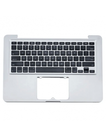 Coque supérieure avec clavier Américain Qwerty (États-Unis) pour MacBook Pro 13" (A1278) Début 2011 - Mi 2012