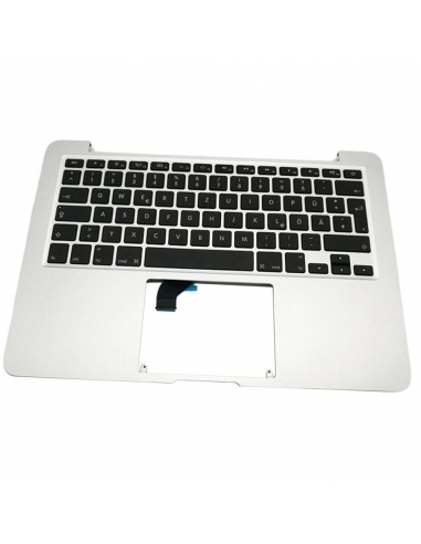 Coque supérieure avec clavier Allemand Qwerty pour MacBook Pro 13" Retina (A1502) Fin 2013 - Mi 2014