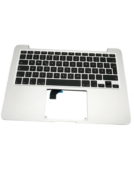 Coque supérieure avec clavier Allemand Qwerty pour MacBook Pro 13" Retina (A1502) Fin 2013 - Mi 2014