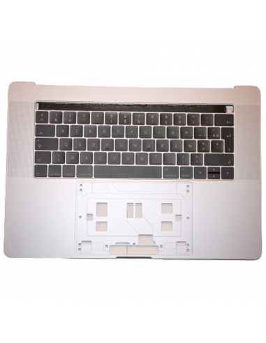 Upper case with French Azerty keyboard (Space Gray) for MacBook Pro 15" (A1707) 2016 - 2017