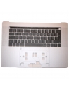 Coque supérieure avec clavier Français Azerty (Gris sidéral) pour MacBook Pro 15" (A1707) 2016 - 2017