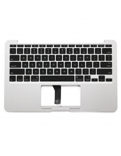 Coque supérieure avec clavier Américain Qwerty (États-Unis) pour MacBook Air 11" (A1465) Mi 2013 - Début 2015