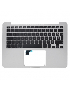 Coperchio superiore con tastiera francese Azerty per MacBook Pro 13" Retina (A1502) Fine 2013 - Meta 2014