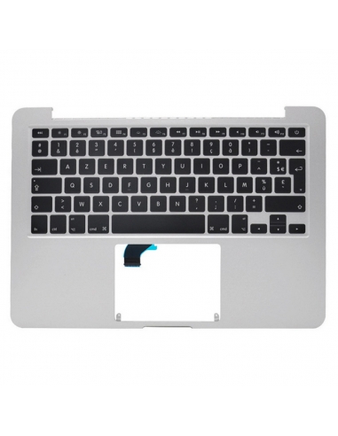 Coque supérieure avec clavier Français Azerty pour MacBook Pro 13" Retina (A1502) Fin 2013 - Mi 2014