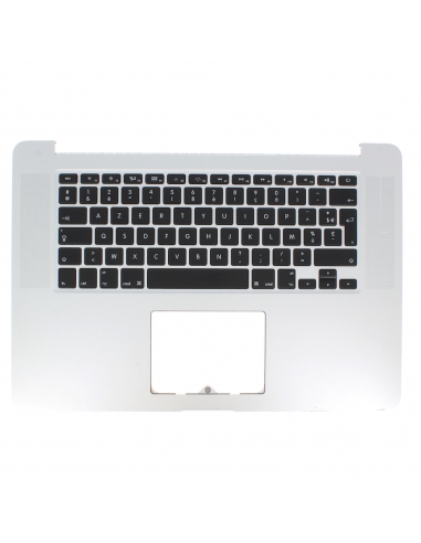 Coque supérieure avec clavier Français Azerty pour MacBook Pro 15" Retina (A1398) Mi 2015