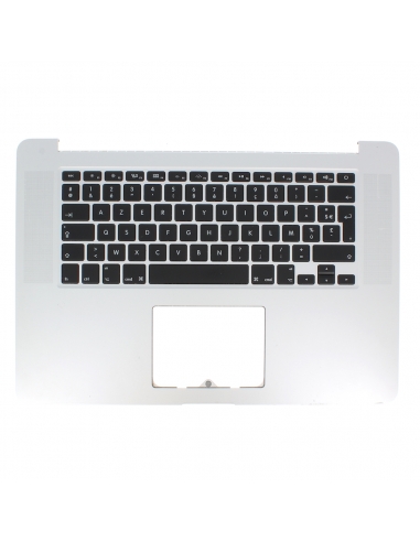 Coque supérieure avec clavier Français Azerty pour MacBook Pro 15" Retina (A1398) Fin 2013 - Mi 2014