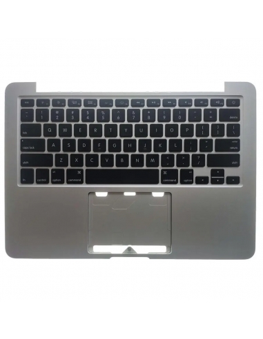 Coque supérieure avec clavier Américain Qwerty (États-Unis) pour MacBook Pro 13" Retina (A1502) Fin 2013 - Mi 2014