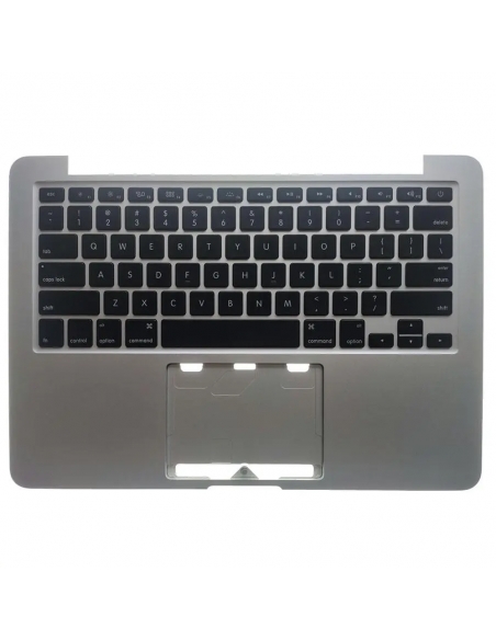 Coque supérieure avec clavier Américain Qwerty (États-Unis) pour MacBook Pro 13" Retina (A1502) Fin 2013 - Mi 2014