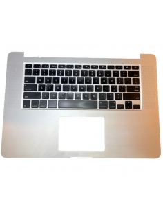 Coque supérieure avec clavier Américain Qwerty (États-Unis) pour MacBook Pro 15" Retina (A1398) Mi 2015