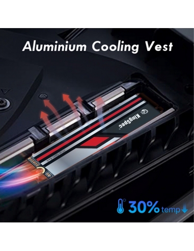 SSD Kompatibilní KingSpec XG7000-2TB PRO M.2 NVMe 2280 2 TB – 4