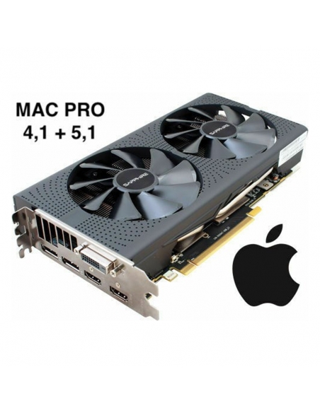 Grafikkort AMD Radeon RX 580 8 GB Mac Pro 2010-2012 boot screen