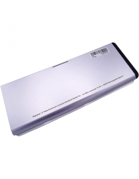 Batteri til MacBook 13" Unibody (A1280, Sent 2008), Ternær - 4500 mAh – 1