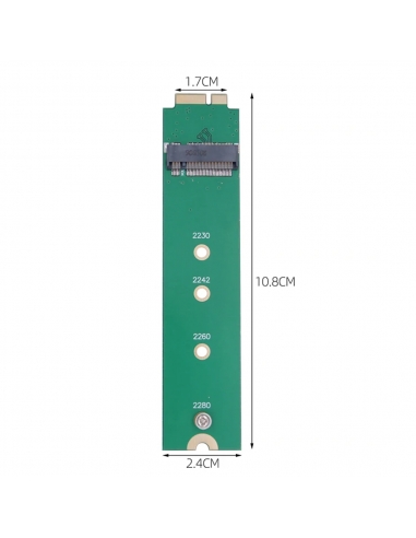 Adaptateur SSD pour MacBook Air 11"/13" (2010-2011) - 2
