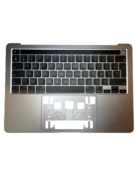 Toppdeksel (top case) Touch Bar Fransk til MacBook Pro 13" (A2338, M1 2020 / M2 2022), Stjernegrå – 1