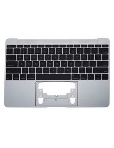Coque Supérieure Clavier US (A1534) Argent MacBook Retina 12" 2015