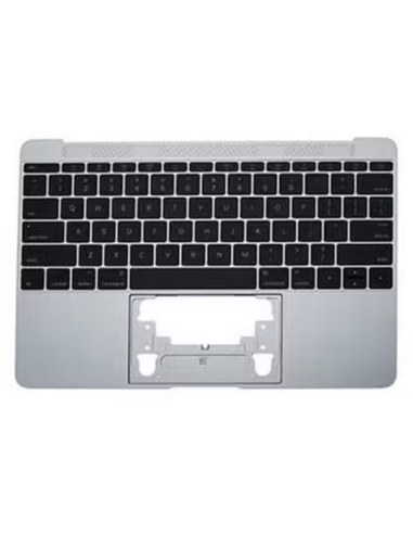 Coque Supérieure Clavier US (A1534) Argent MacBook Retina 12" 2015