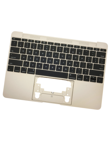 Coque Supérieure Clavier US (A1534) Or MacBook Retina 12" 2016-2017