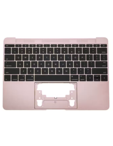 Coque Supérieure Clavier US (A1534) Or Rose MacBook Retina 12" 2016-2017