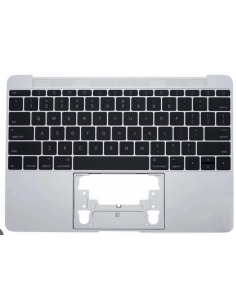Coque Supérieure Clavier US (A1534) Gris Sidéral MacBook Retina 12" 2016-2017