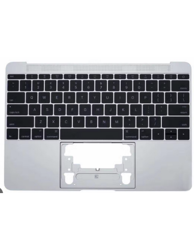 Coque Supérieure Clavier US (A1534) Gris Sidéral MacBook Retina 12" 2016-2017