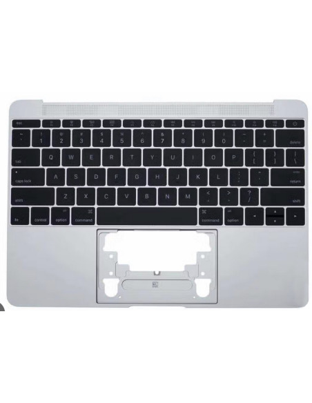 Coque Supérieure Clavier US (A1534) Gris Sidéral MacBook Retina 12" 2016-2017