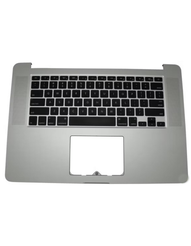 Coque Supérieure Clavier US (A1398) Argent MacBook Pro Retina 15" L2013 - 2014