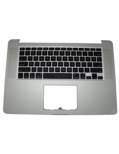 Coque Supérieure Clavier US (A1398) Argent MacBook Pro Retina 15" L2013 - 2014